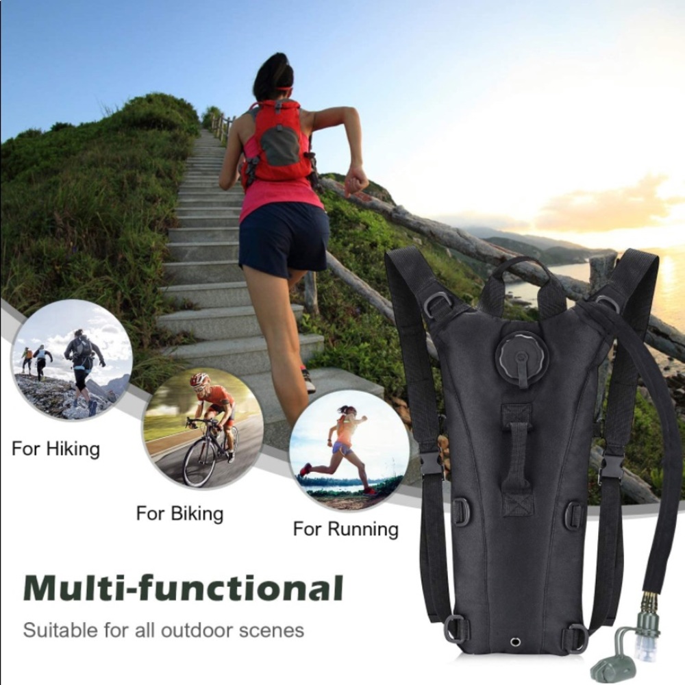 Hydration Pack Backpack With 3l Bladder - image 6